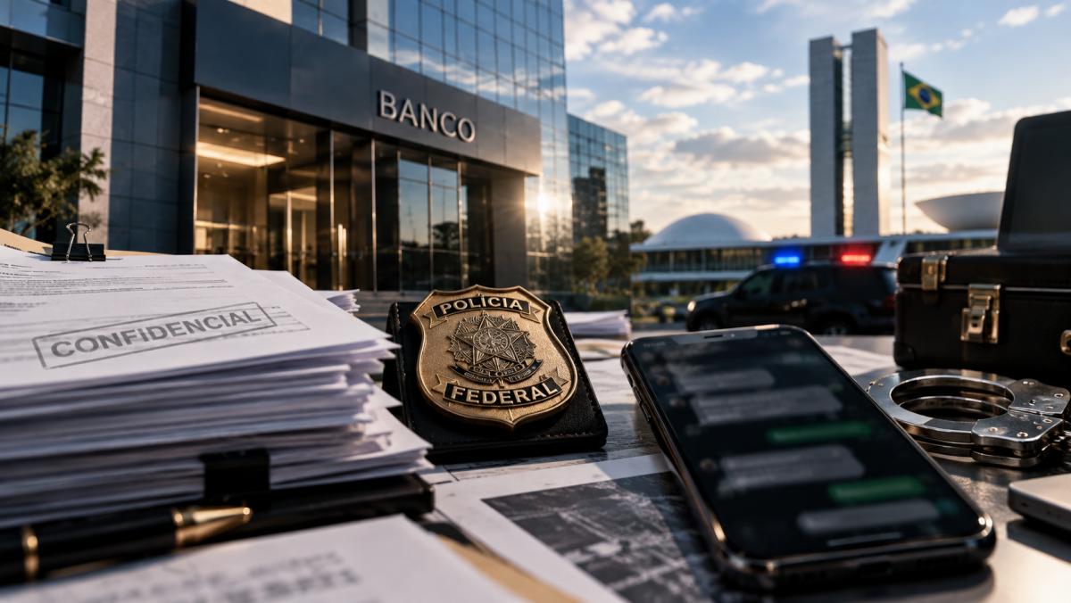 PF detalha articulações de Vorcaro antes da prisão e aponta que banqueiro sabia da operação